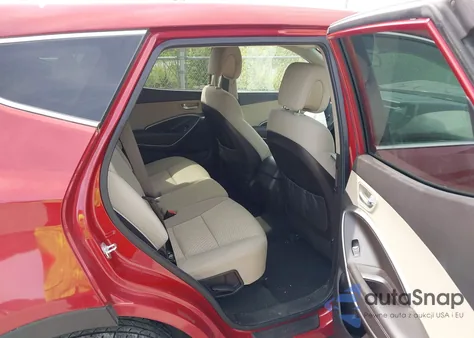 2017 Hyundai Santa Fe Sport 2.4L from USA, damaged, VIN 5XYZTDLB5HG443365